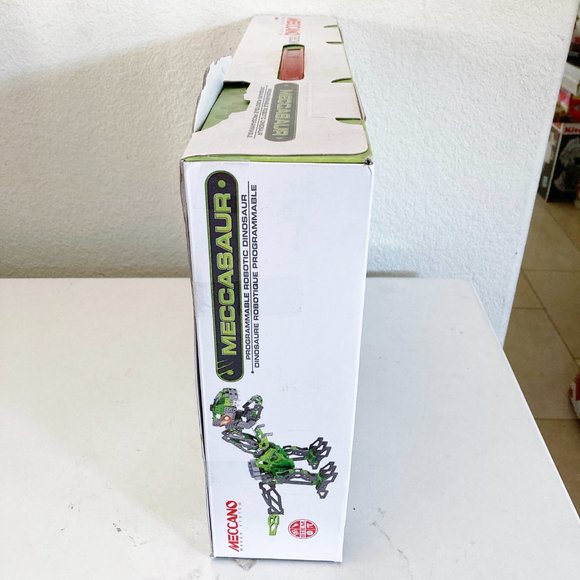 NEW Meccano Meccasaur Programmable Robotic 3 Ft Dinosaur - 715 Piece STEM - Picture 3 of 7